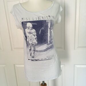 VOLCOM Light Blue Short Sleeve T Shirt